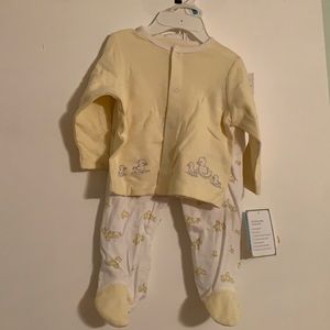 Little Me Baby Outfit - Ducks - 6 Months